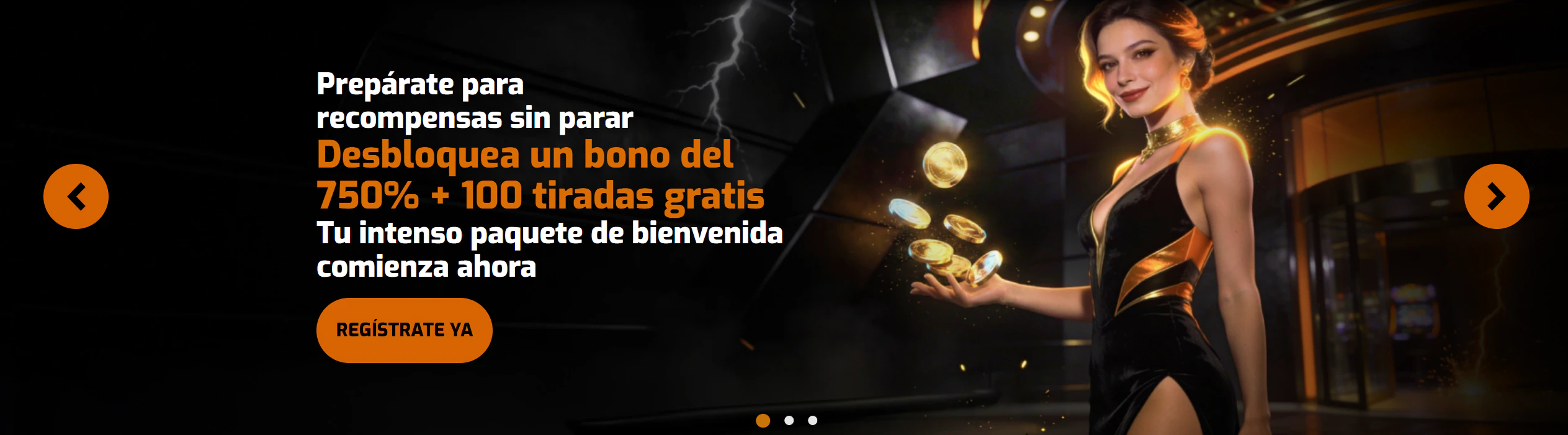 Bono de Bienvenida de Casino Intense